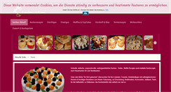 Desktop Screenshot of kuchen-aktuell.de